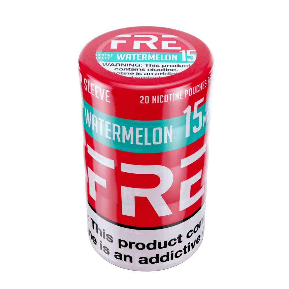 FRE POUCHES 15MG WATERMELON 5CT