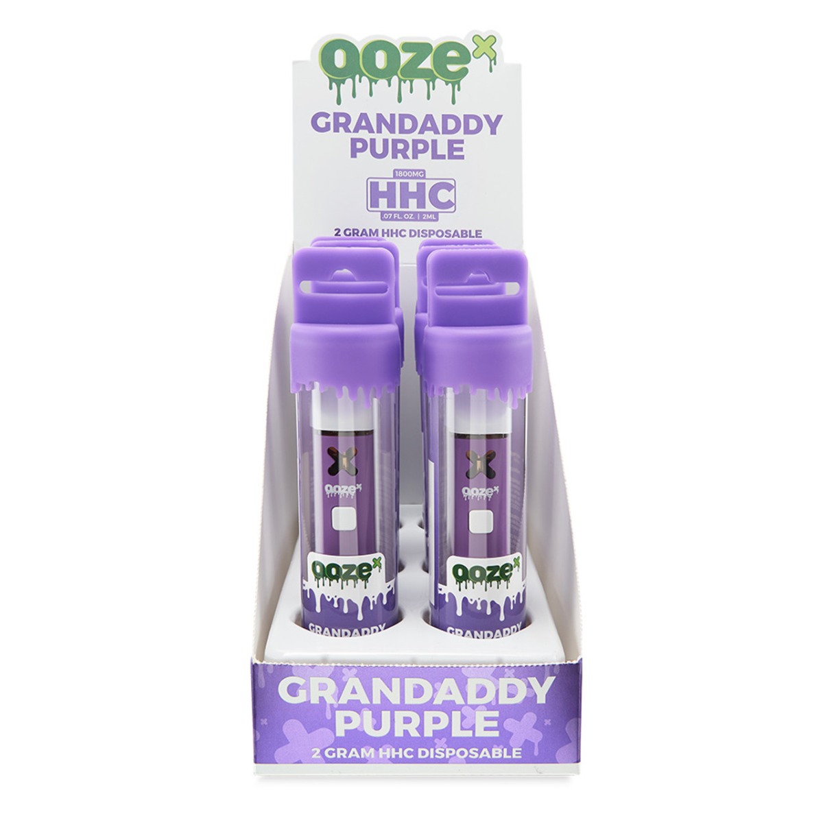 OOZEX DISP GRANDADDY PURPLE 6CT