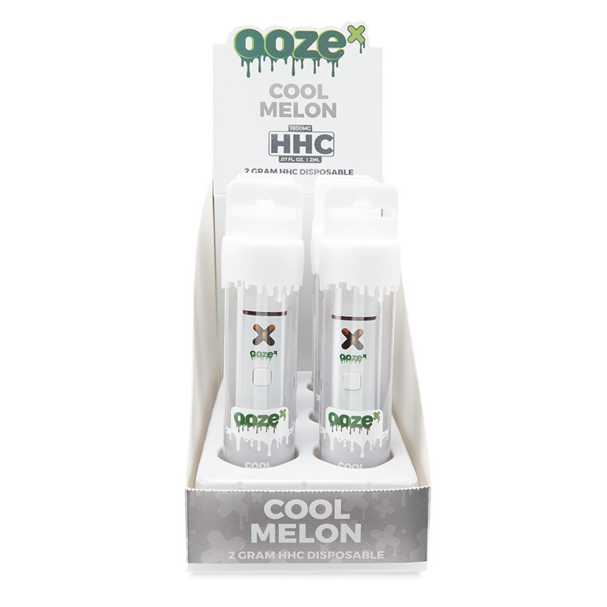 OOZEX DISP COOL MELON 6CT