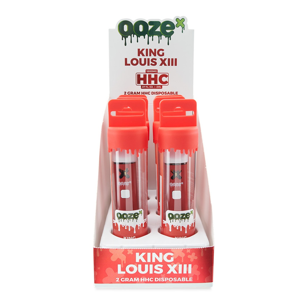 OOZEX DISP KING LOUIS 6CT
