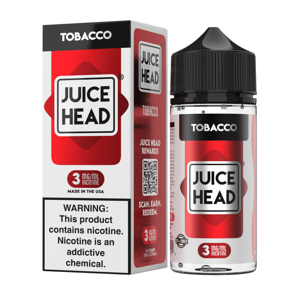 JUICE HEAD 100ML TOBACCO 6MG