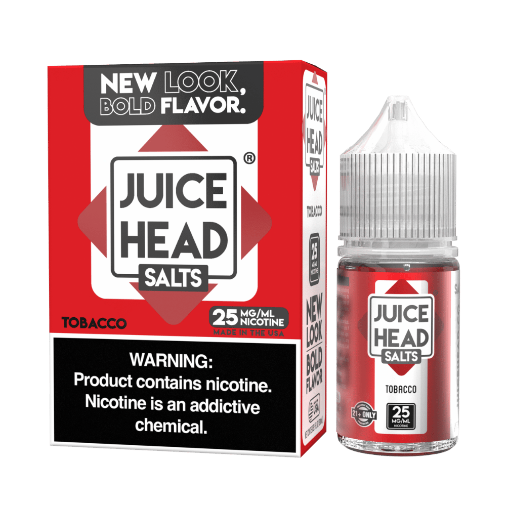 JUICE HEAD 30ML TOBACCO 25MG