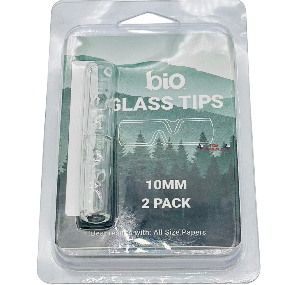 BIO GLASS TIPS 10MM 2PK 1CT