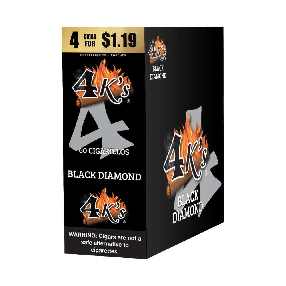 4KS 4F1.19 BLACK DIAMOND 15/4PK