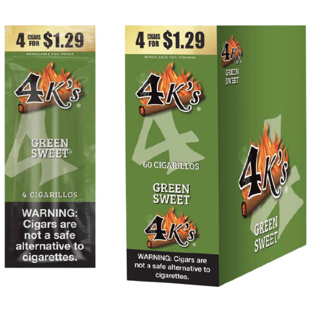 4KS 4F1.29 GREEN SWEET 15/4PK