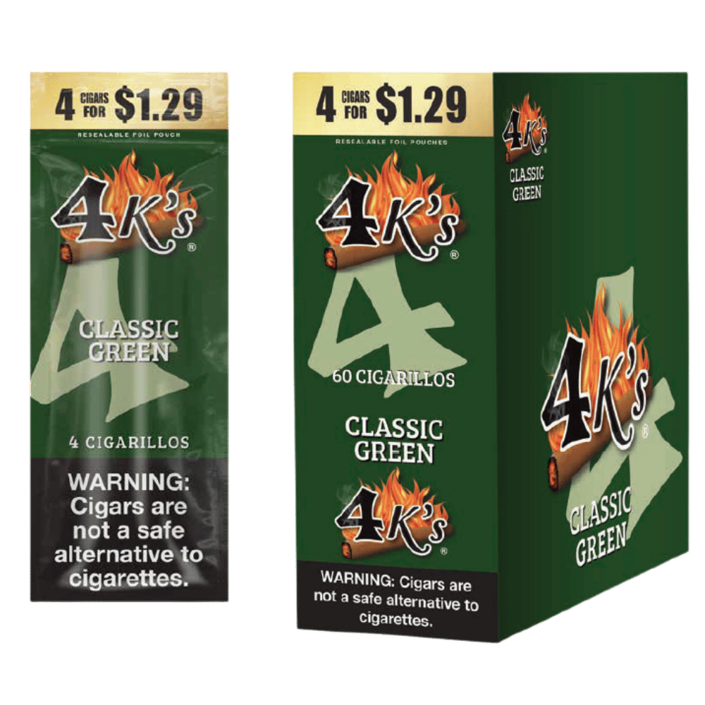 4KS 4F1.29 CLASSIC GREEN 15/4PK