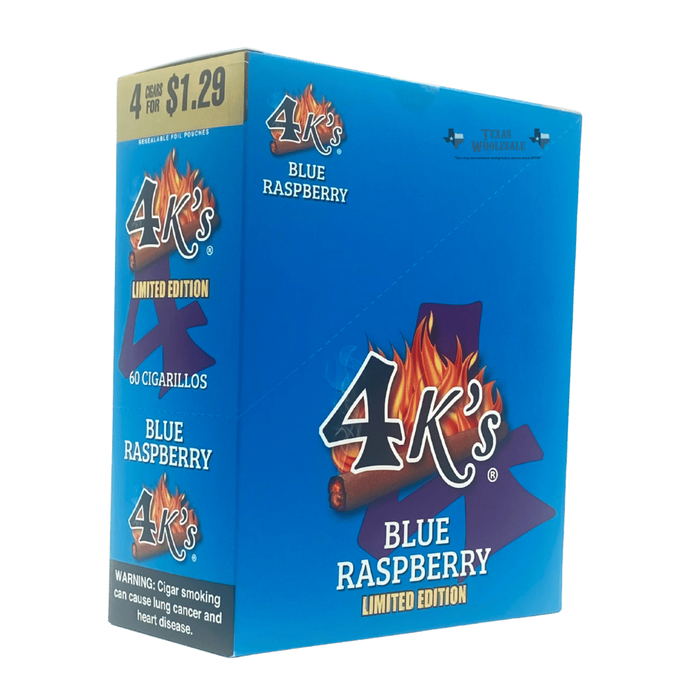 4KS 4F1.29 BLUE RASPBERRY 15/4PK