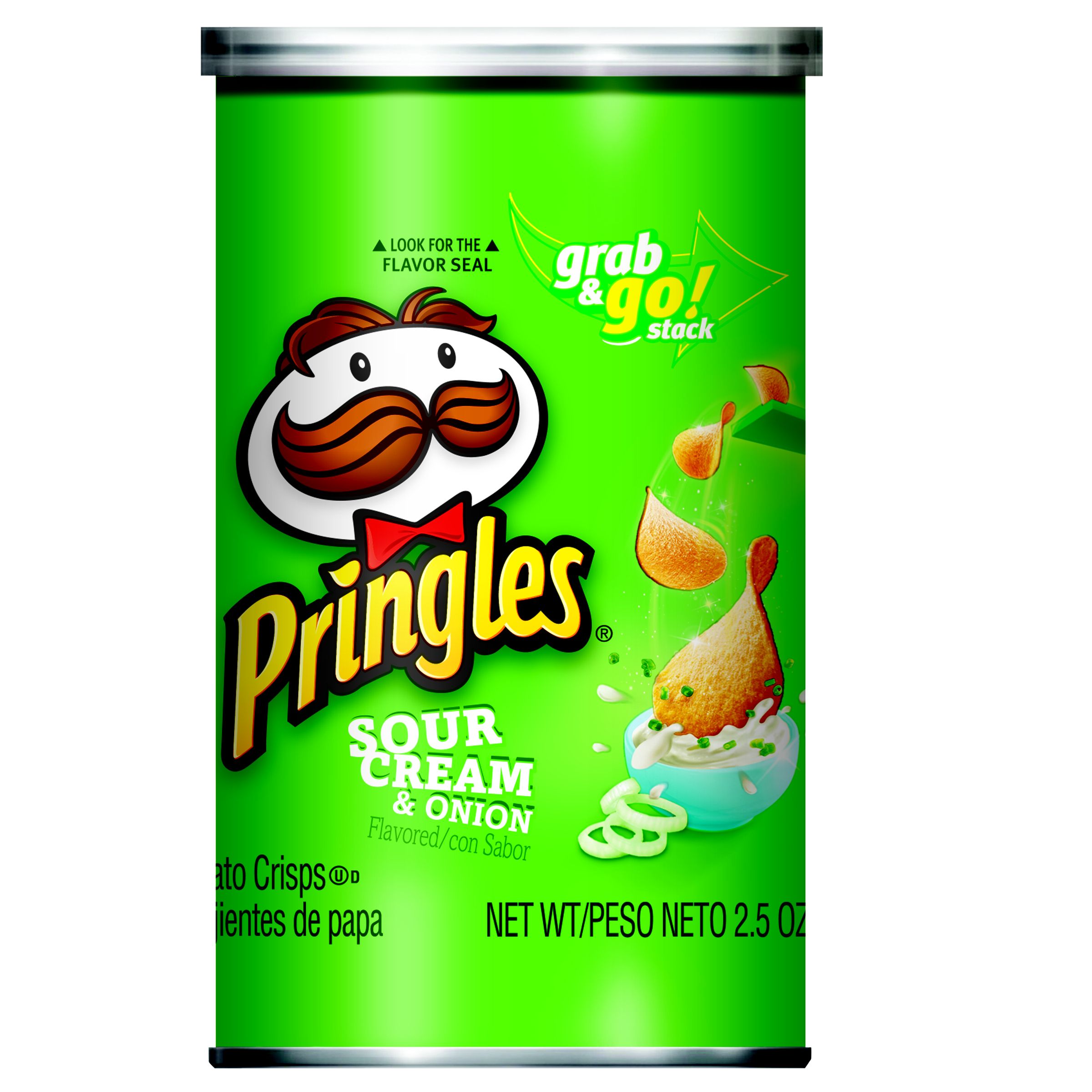 PRINGLES GO SOUR CREAM 2.5OZ12CT