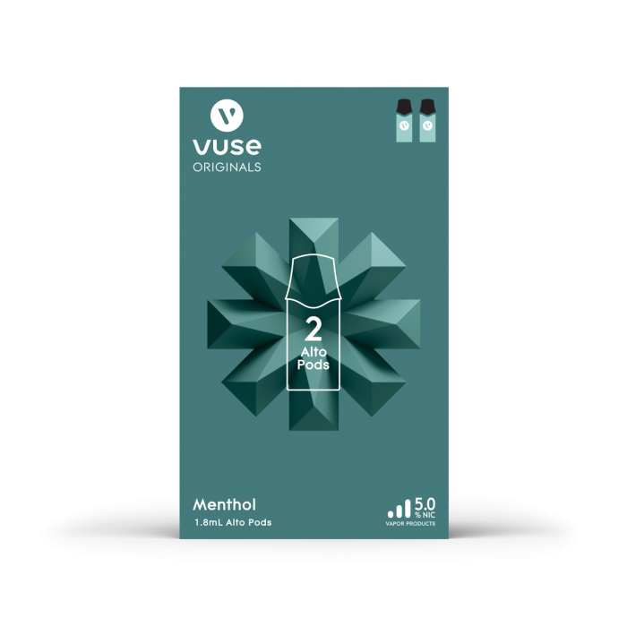 VUSE ALTO 2 POD 5% MENTHOL 5CT