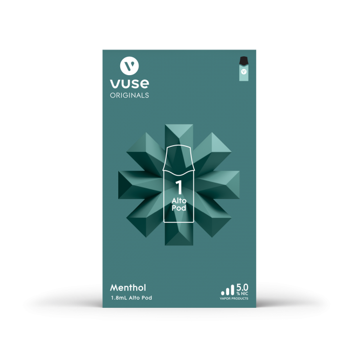 VUSE ALTO 1 POD 5% MENTHOL 5CT