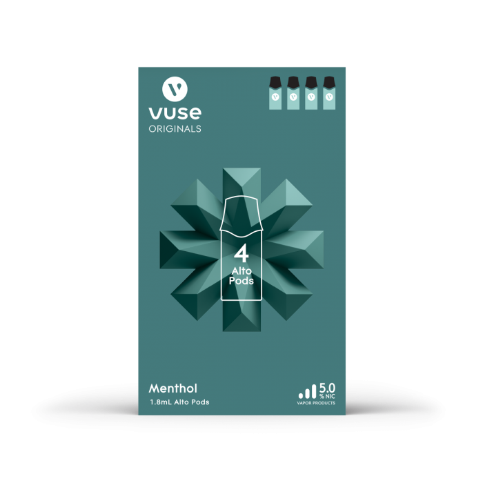 VUSE ALTO 4 POD 5% MENTHOL 5CT