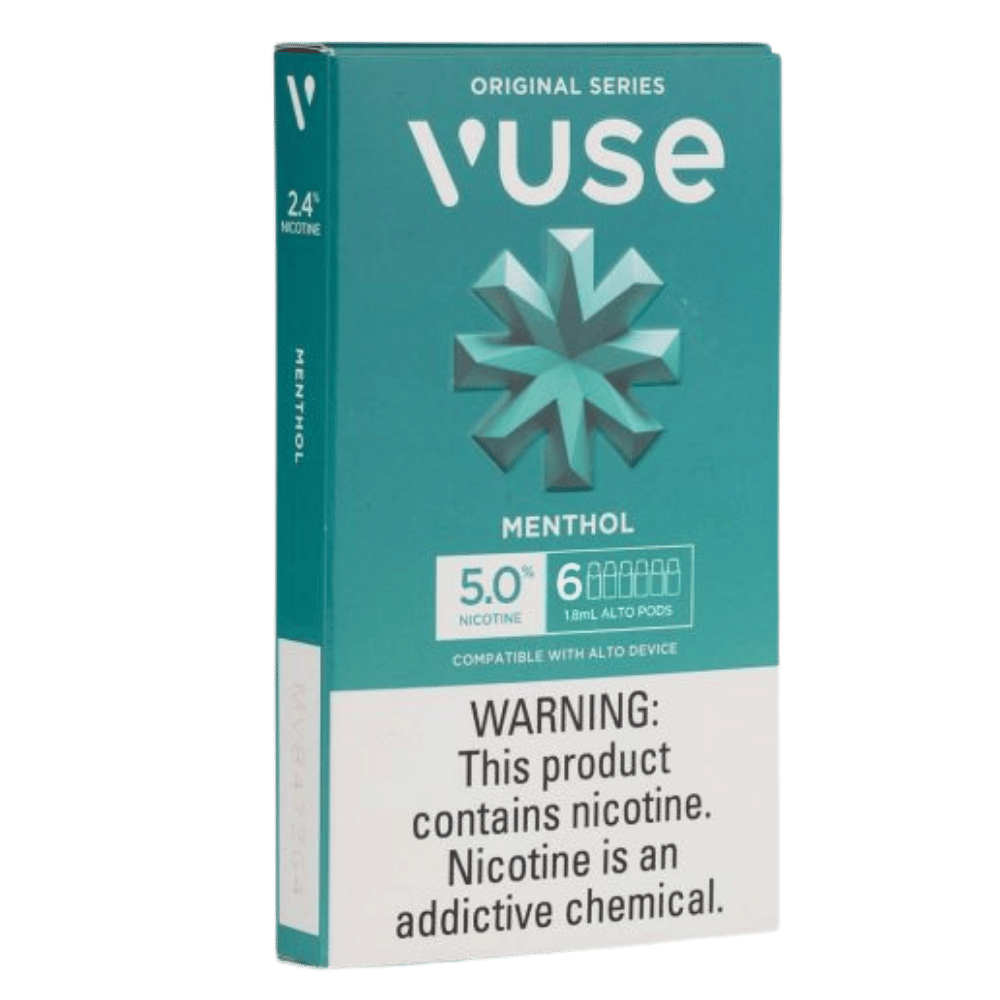 VUSE ALTO 6 POD 5% MENTHOL 5CT