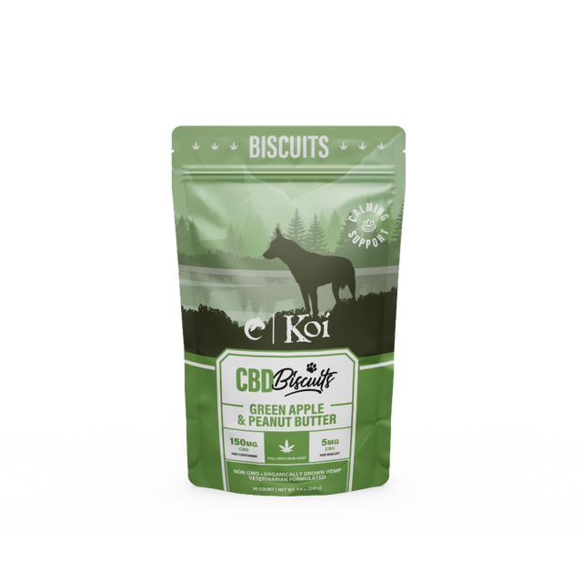 KOI CBD DOG TREATS GREEN AP 30CT