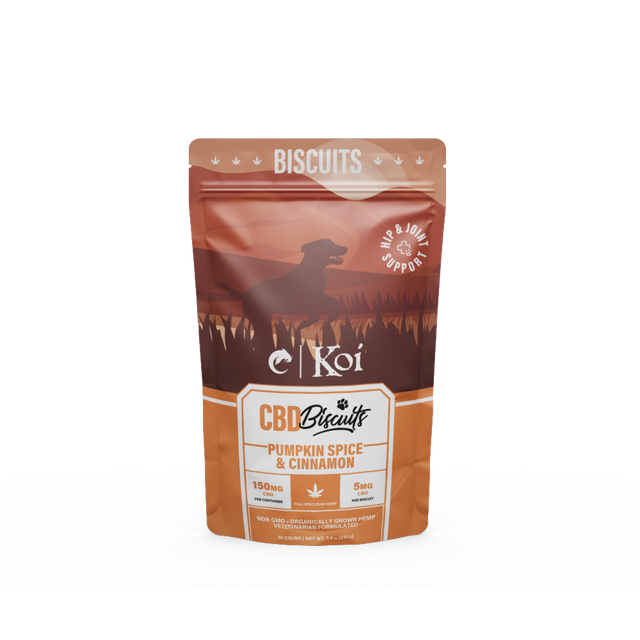 KOI CBD DOG TREATS PUMPKIN 30CT