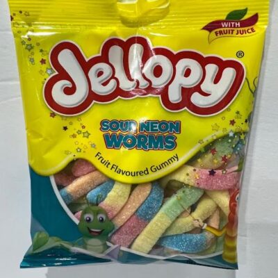 JELLOPY PEG SOUR NEON 6OZ 1CT