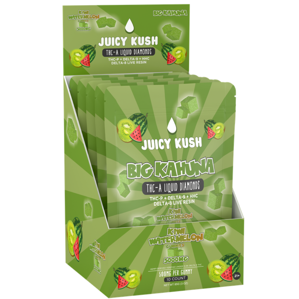 JUICY KUSH GUMMY KIWI WATER 5CT