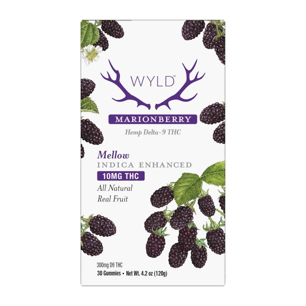 WYLD HEMP GUMMY 300MG MARION 1C