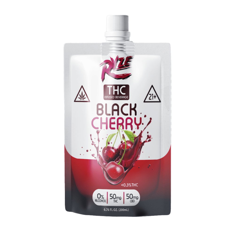 RYZE DRINK 50MG BLACK CHERRY 5CT