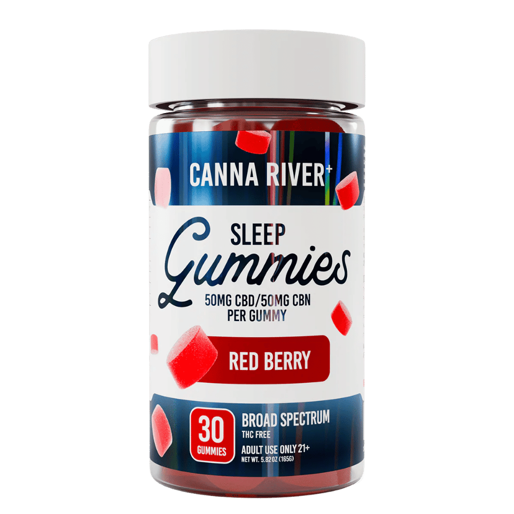 CANNA GUMMY SLEEP 50MG RED BERRY