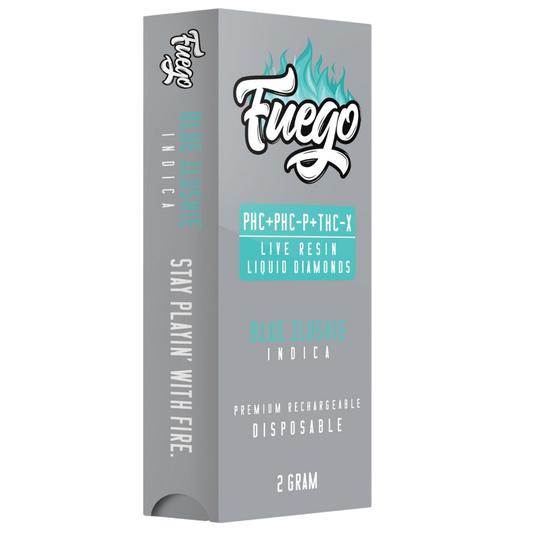 FUEGO DISP PHC 2G BLUE ZLUSH 1CT