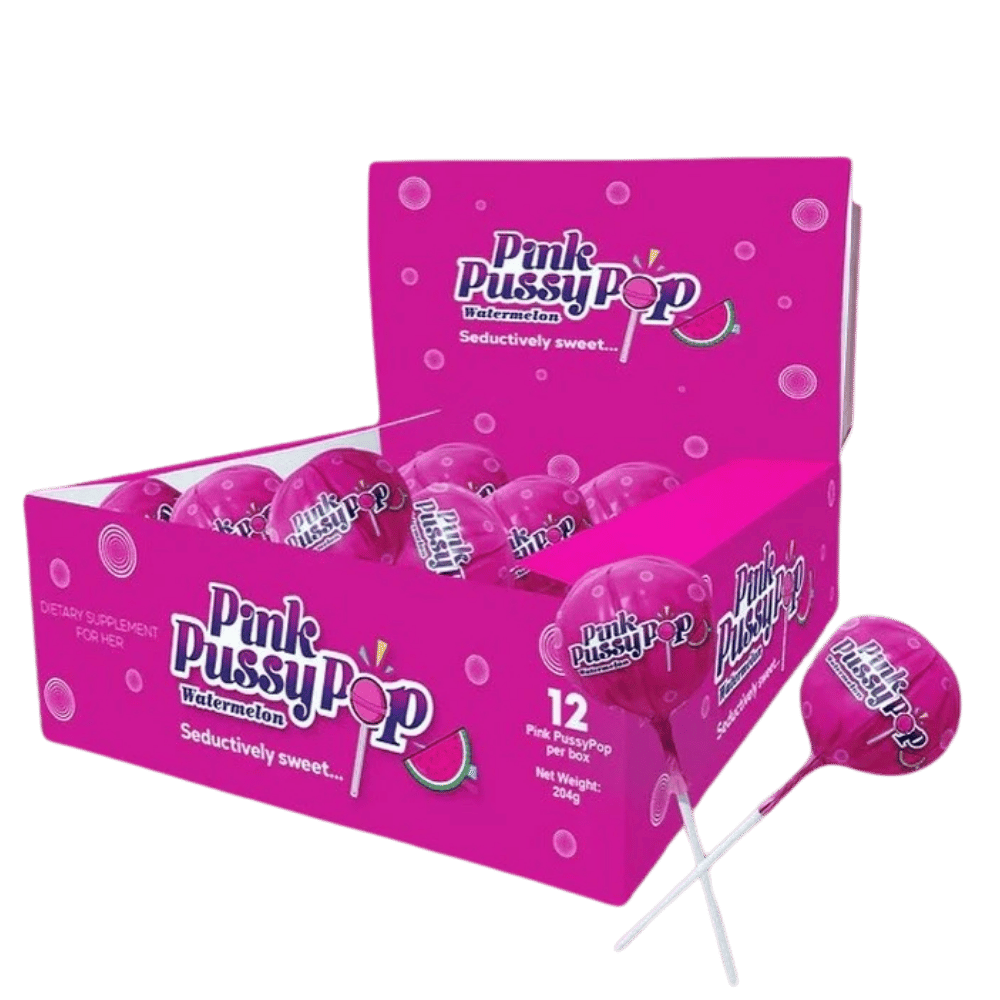 PINK PUSSYPOP 12CT