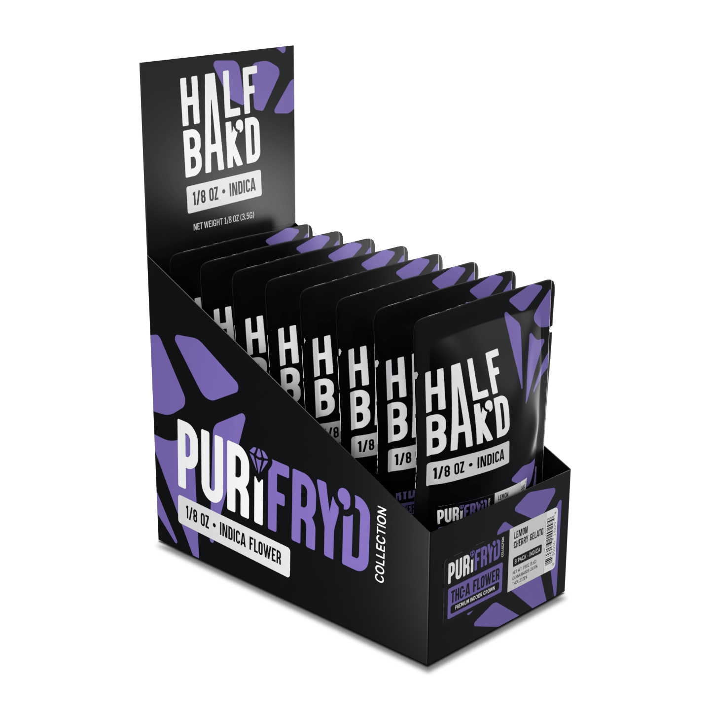HALF BAKD PURIFRYD 3.5G LEMON 8C