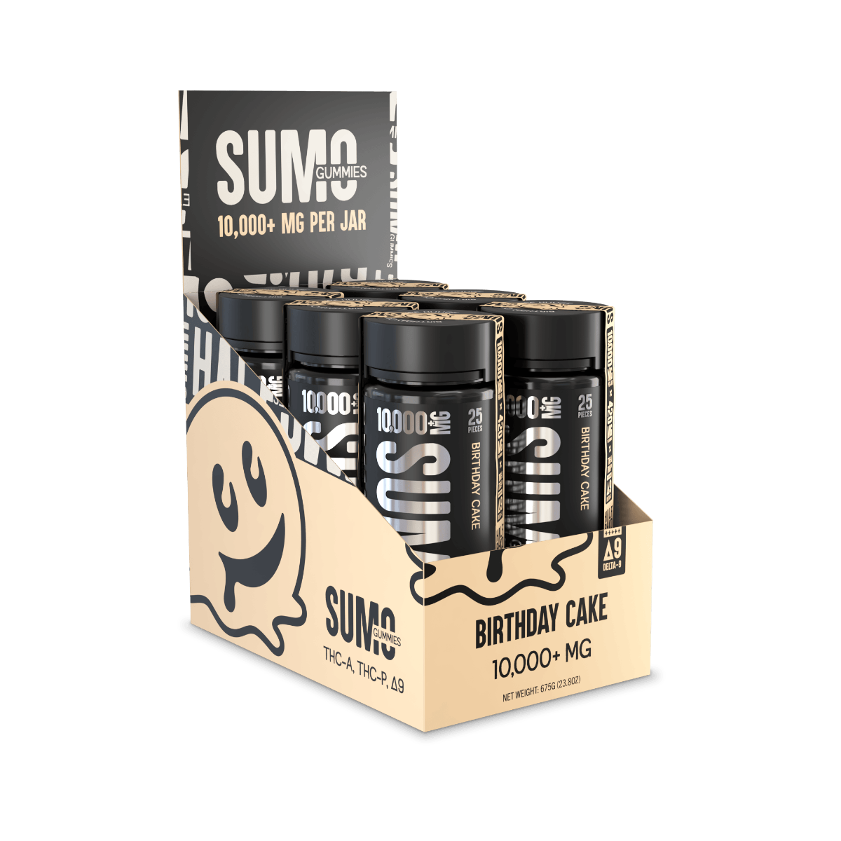 HALF BAKD SUMO 25PK BIRTHDAY 6CT