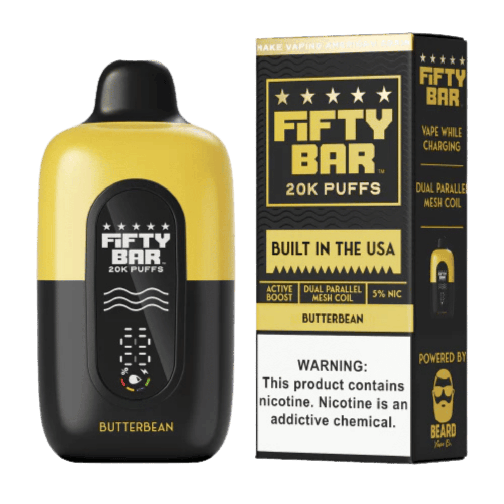 FIFTY BAR V2 BUTTERBEAN 5CT