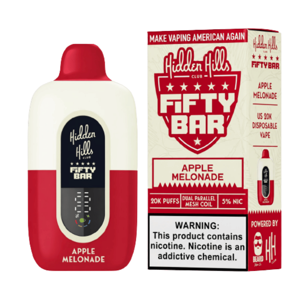 FIFTY BAR HH APPLE MELONADE 5CT