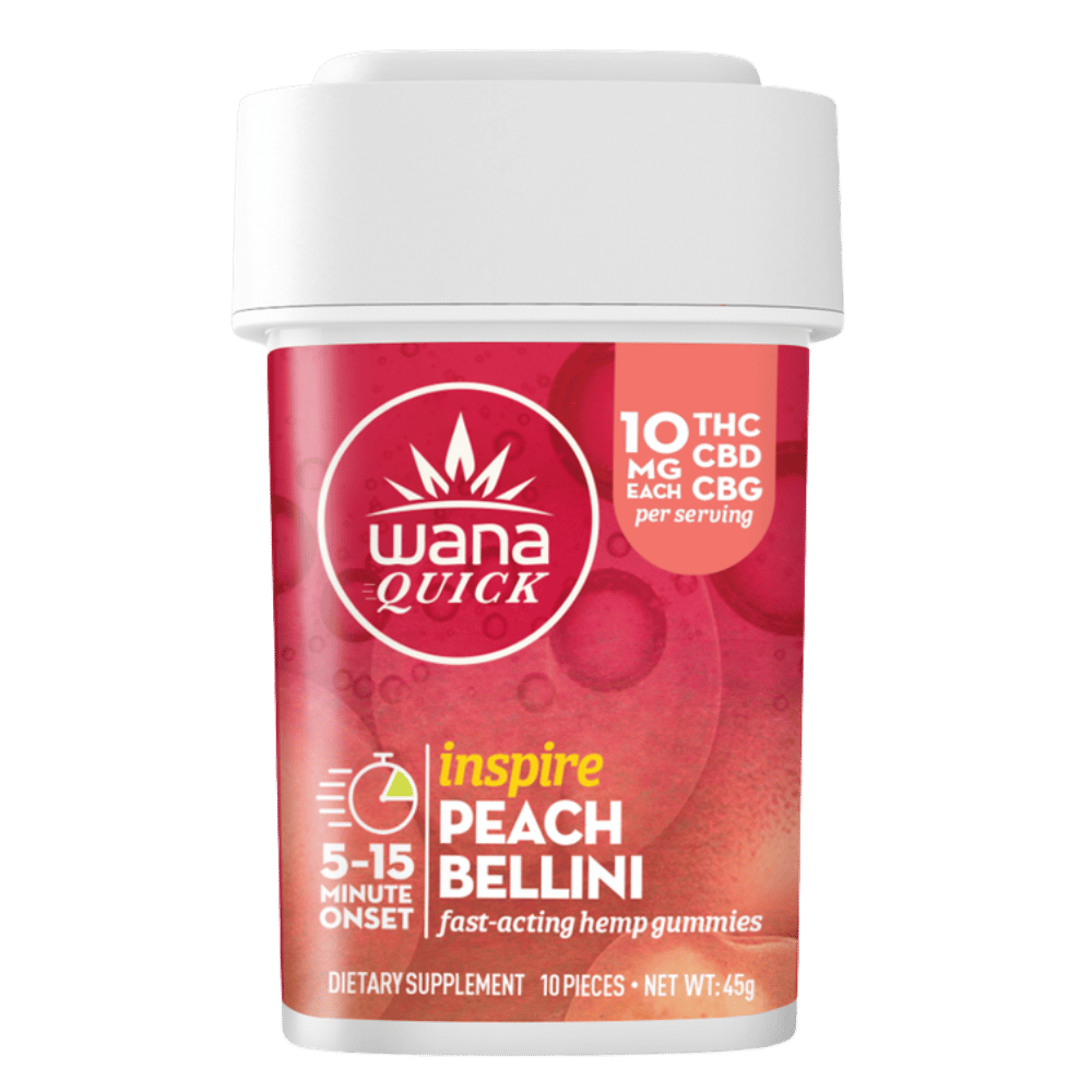 WANA GUMMY 100MG 10PK INSPIRE