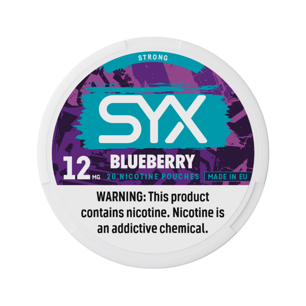 SYX POUCHES 12MG BLUEBERRY 5CT