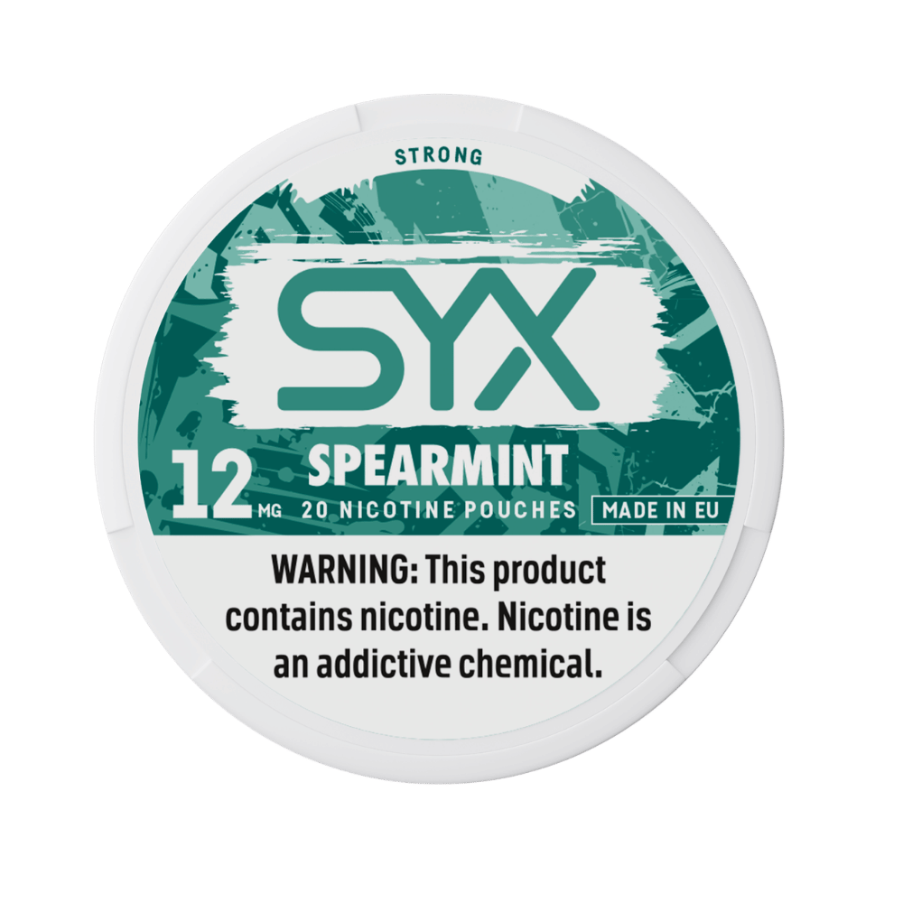 SYX POUCHES 12MG SPEARMINT 5CT