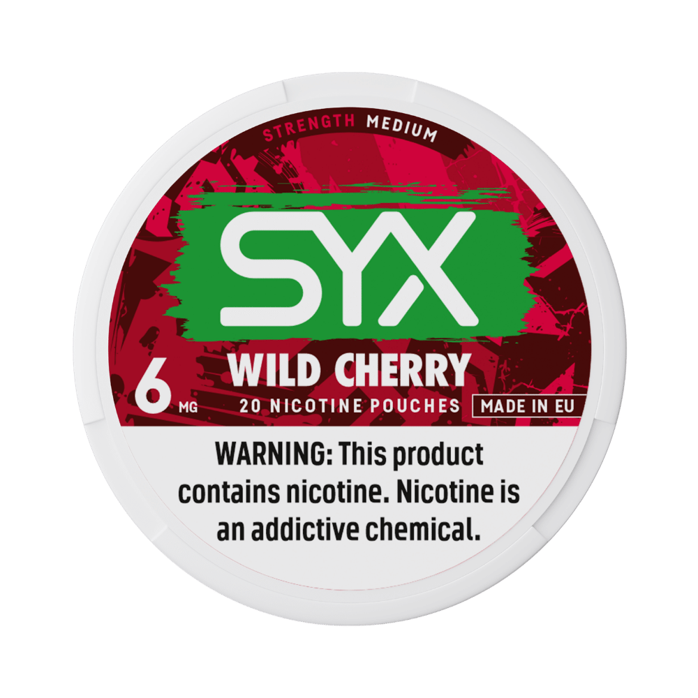 SYX POUCHES 6MG WILD CHERRY 5CT