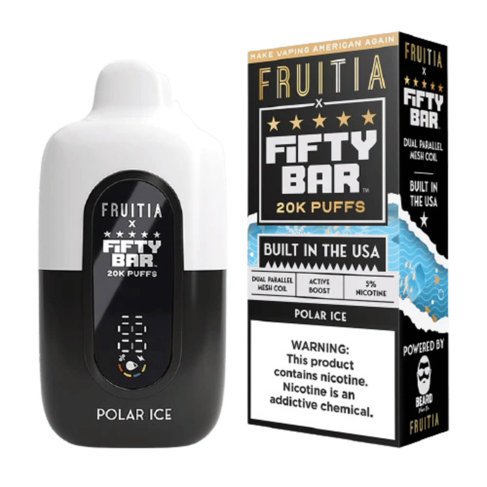 FIFTY BAR FRUI POLAR ICE 5CT