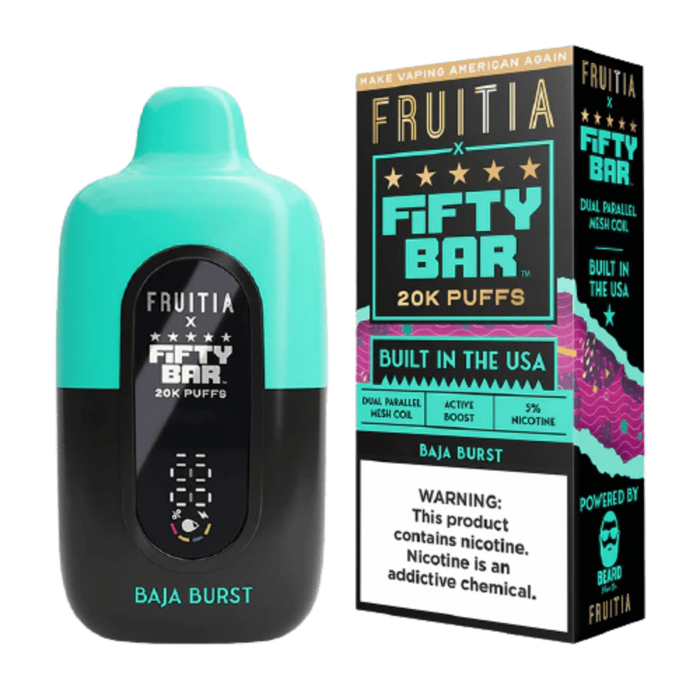 FIFTY BAR FRUI BAJA BURST 5CT