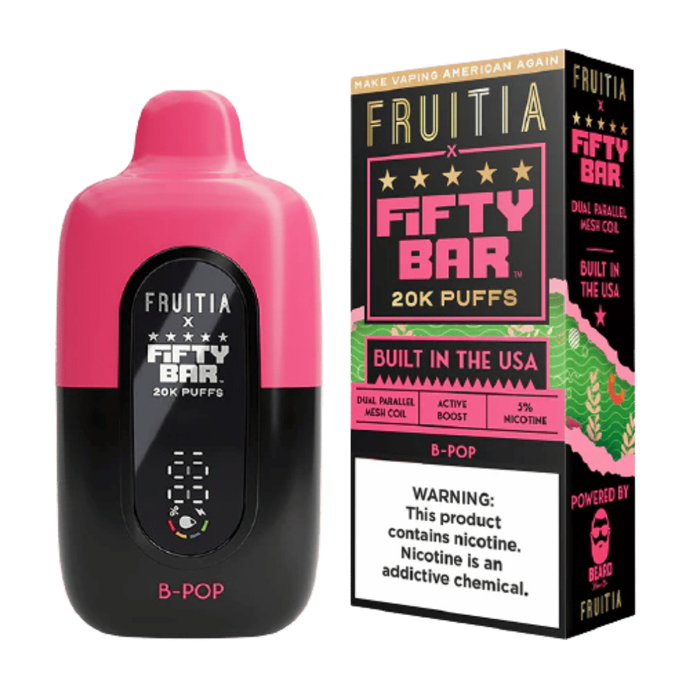 FIFTY BAR FRUI BERRY POP 5CT
