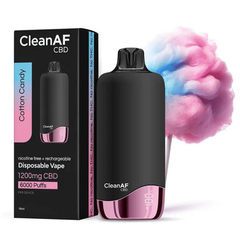 CLEANAF DISP 1200MG COTTON 5CT