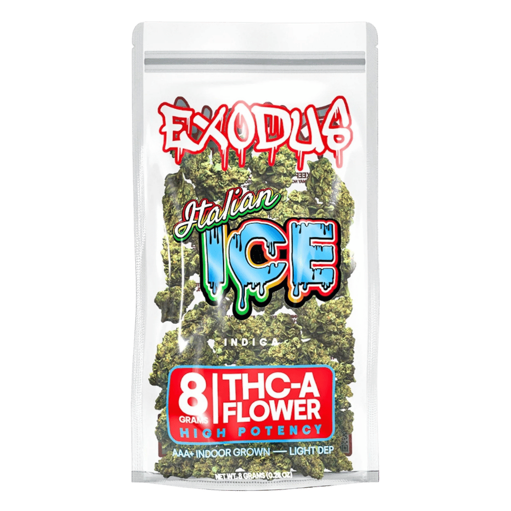 EXODUS FLOWER 8G IND ITALIAN 6CT