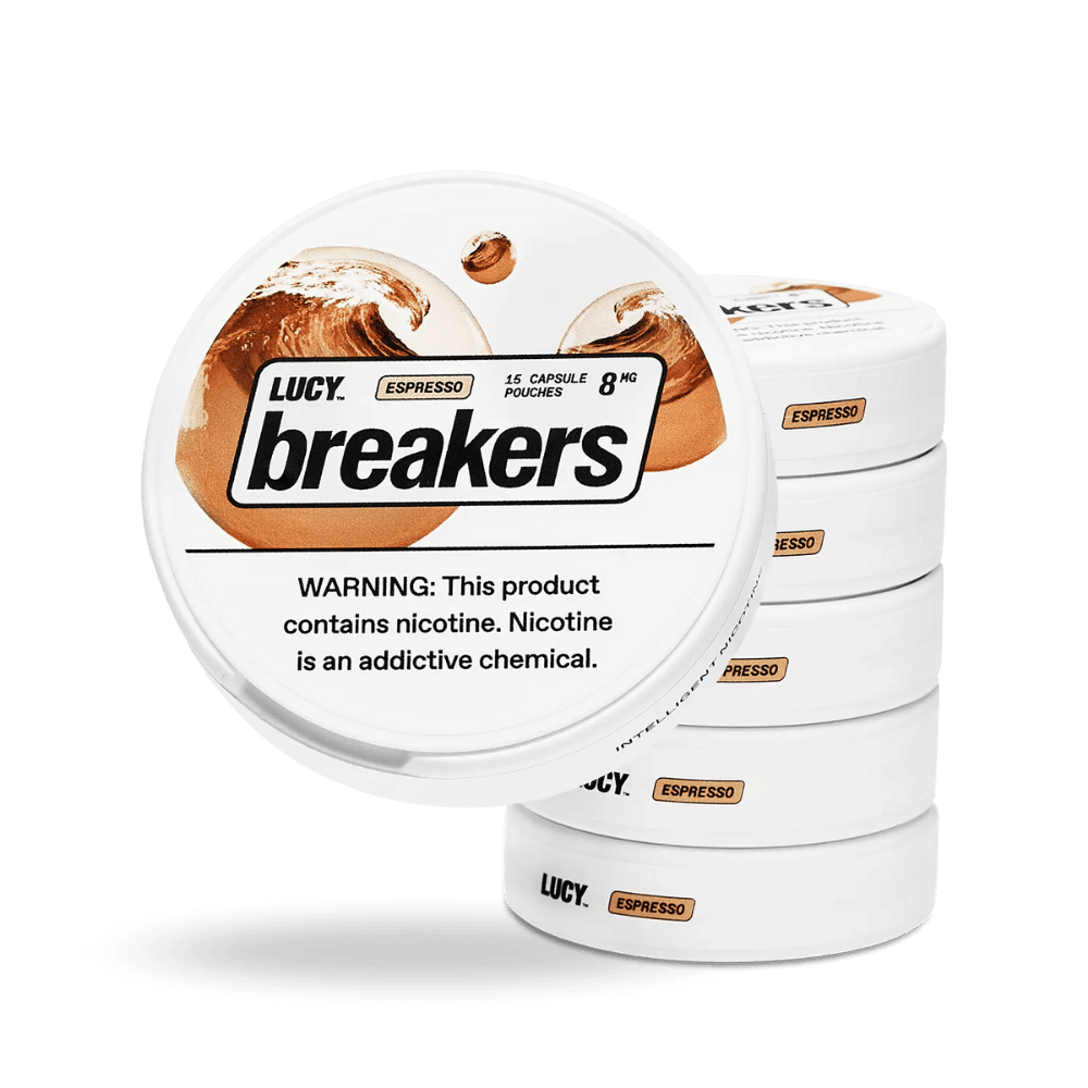 LUCY BREAKERS 8MG ESPRESSO 5CT