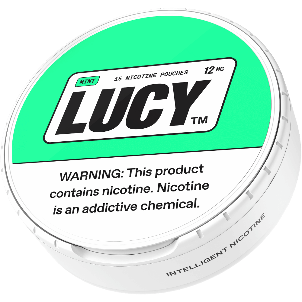 LUCY POUCHES 12MG MINT 5CT