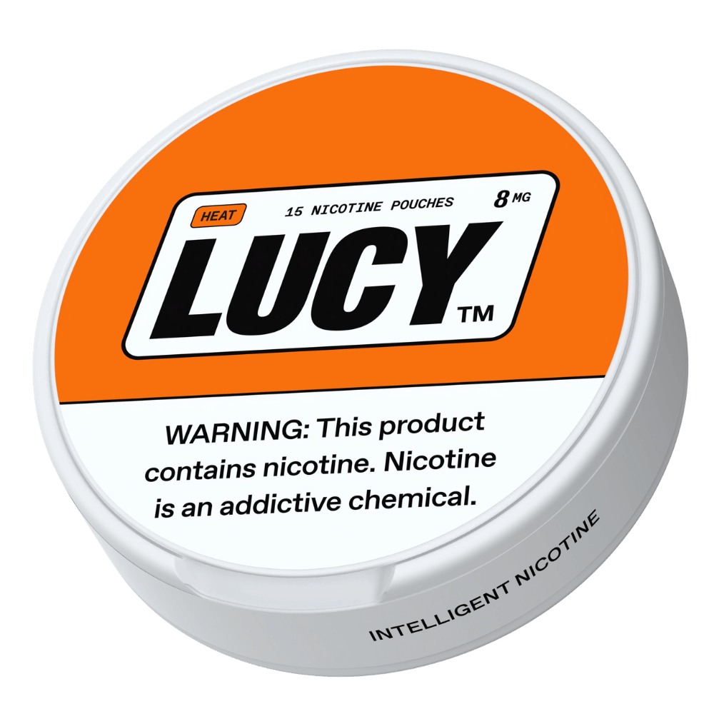 LUCY POUCHES 8MG HEAT 5CT
