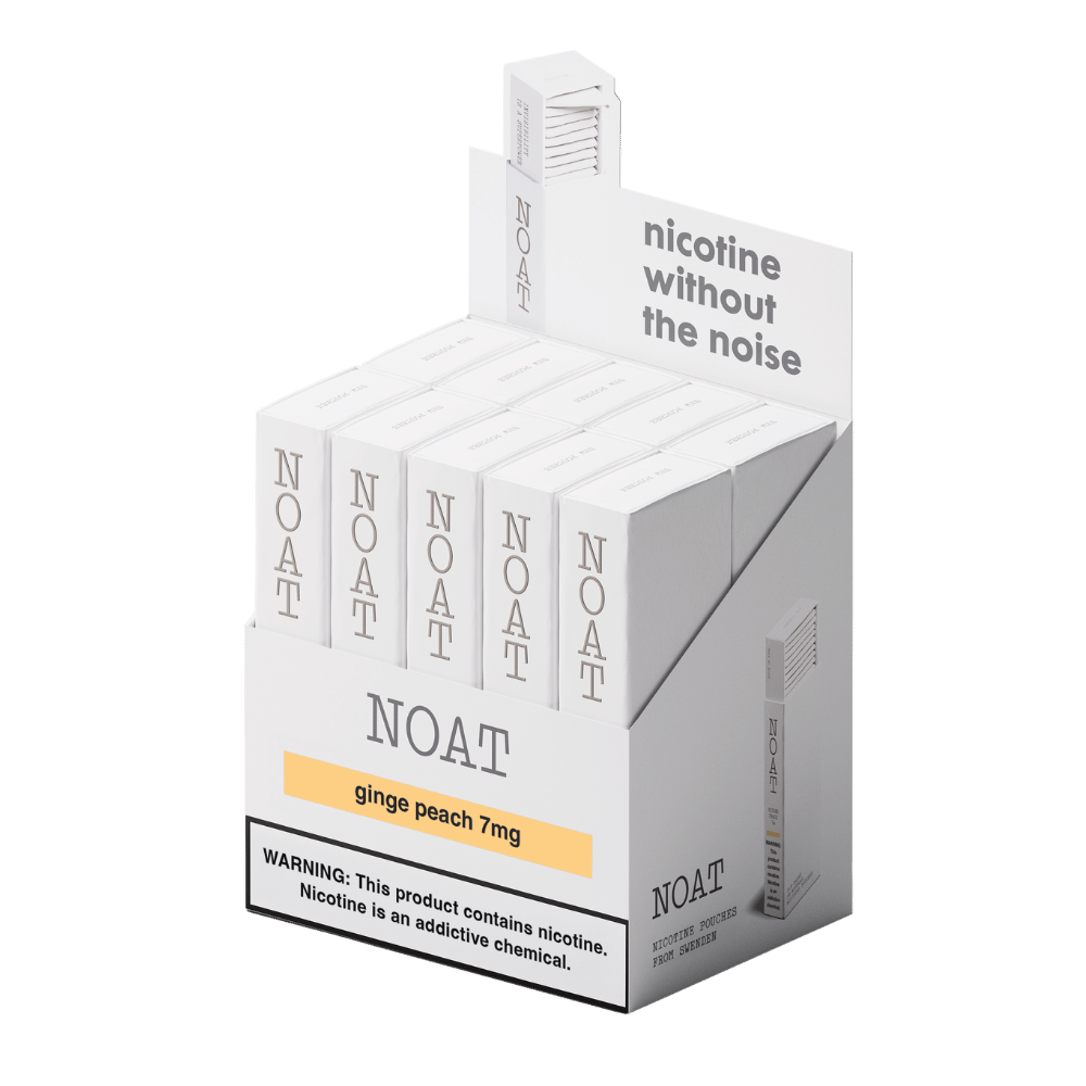 NOAT GINGER PEACH 7MG 10CT