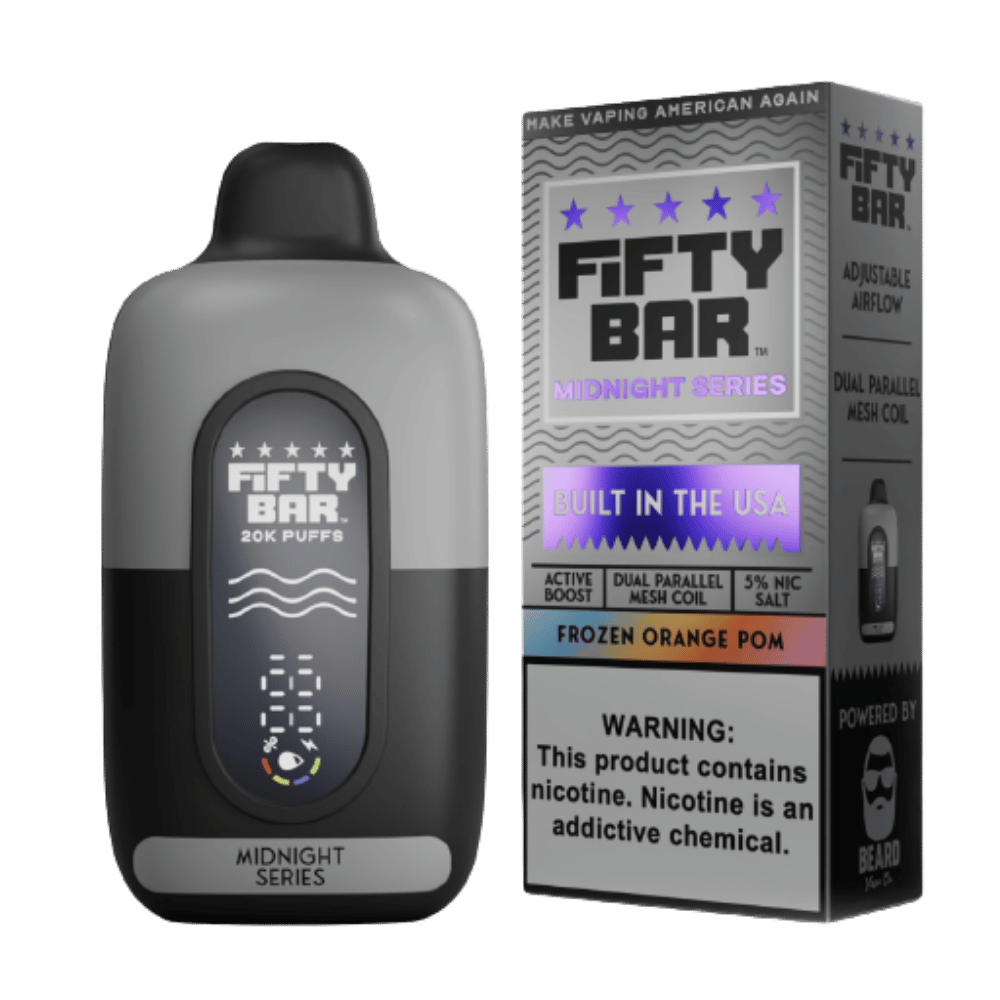 FIFTY BAR MDNT FR ORANGE POM 5CT