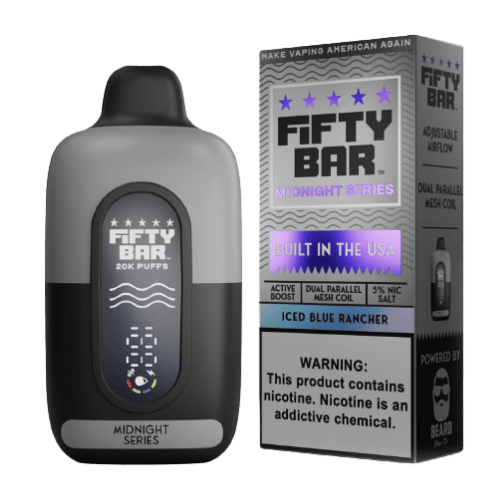FIFTY BAR MDNT ICE BLU RANCH 5CT