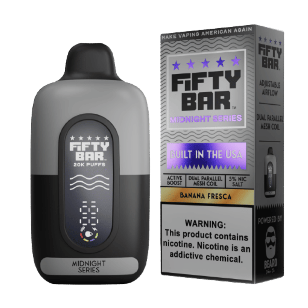 FIFTY BAR MDNT BANANA FRESCA 5CT