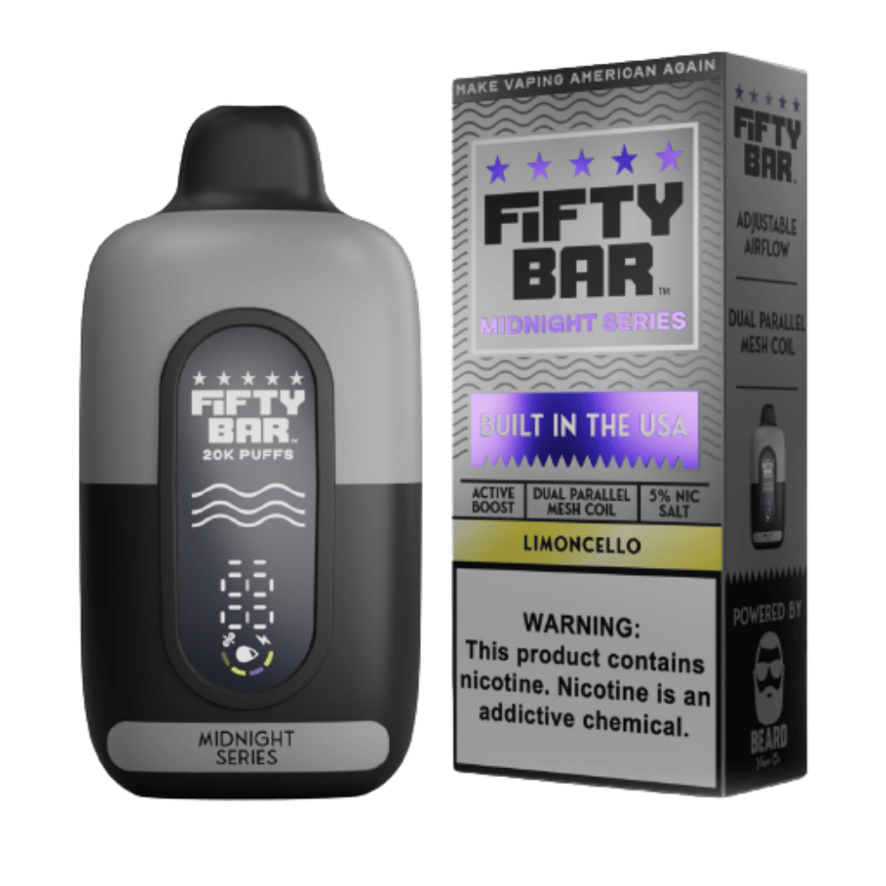 FIFTY BAR MDNT LIMONCELLO 5CT