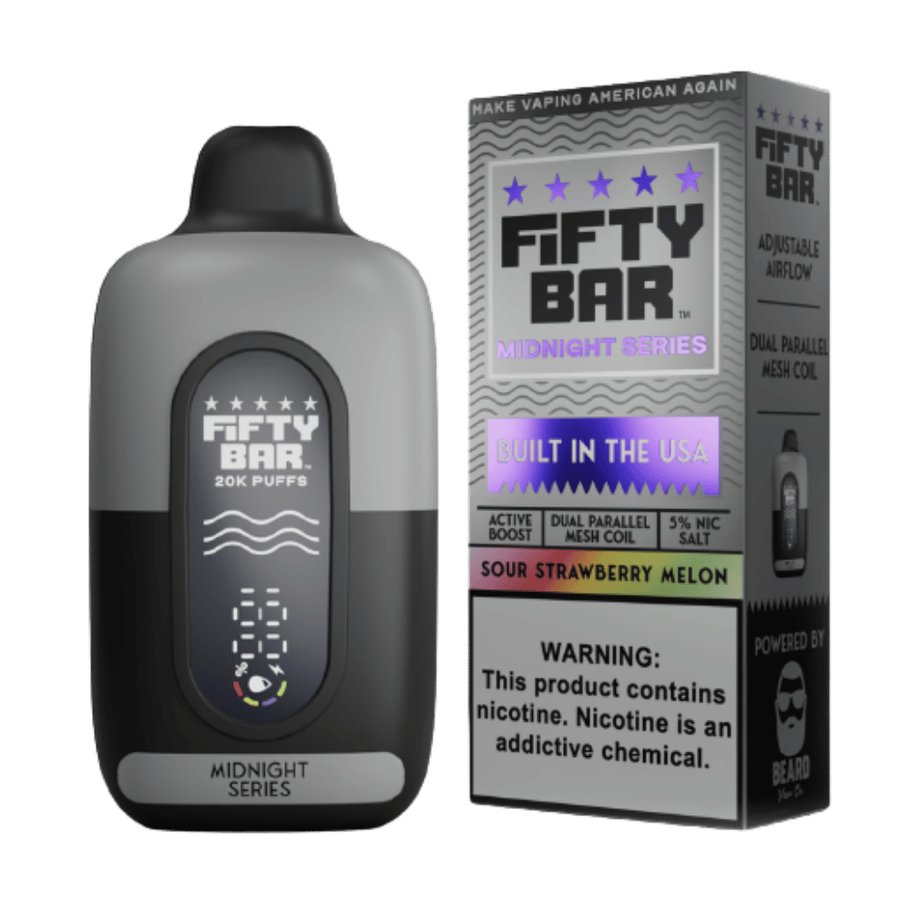 FIFTY BAR MDNT SOUR STRAW 5CT