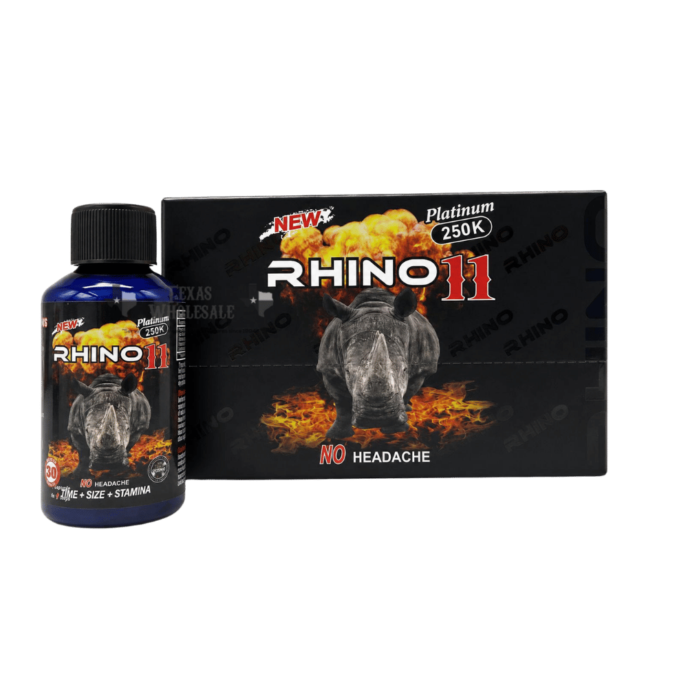 RHINO 11 250K SHOT 12CT