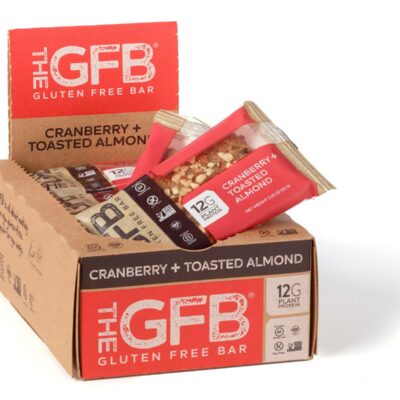GFB CRANBERRY ALMOND BARS 12CT