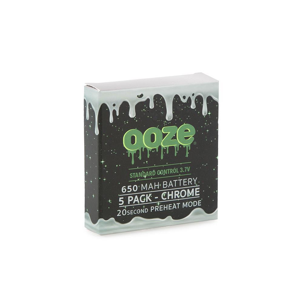 OOZE SLIM 650mAH CHROME 5PK